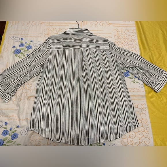 Vertical stripe button down from Fortune & Ivy - Picture 11 of 14